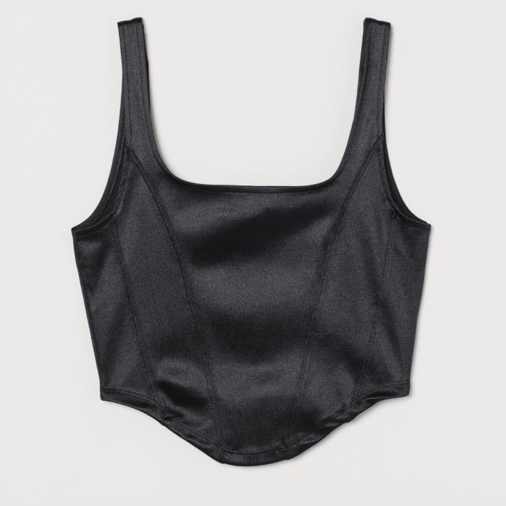 Corset-style top